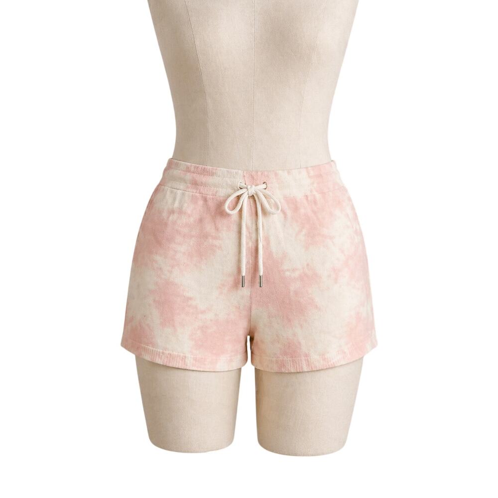 NWT Sanctuary Tie-Dye Terry Shorts | Drawstring Lounge Shorts | Size Small